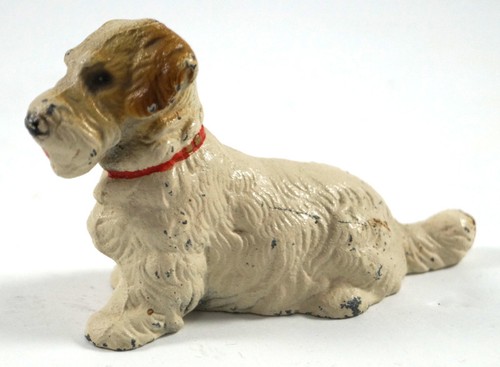 Antique sealyham terrier dog - terrier,