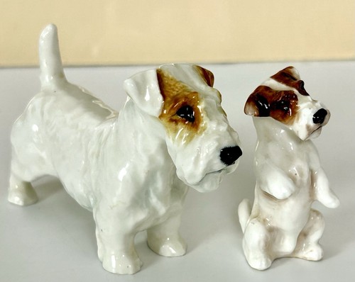 Two royal doulton sealyham - two,